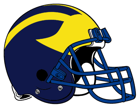 Delaware Blue Hens 1977-1983 Helmet Logo decal sticker